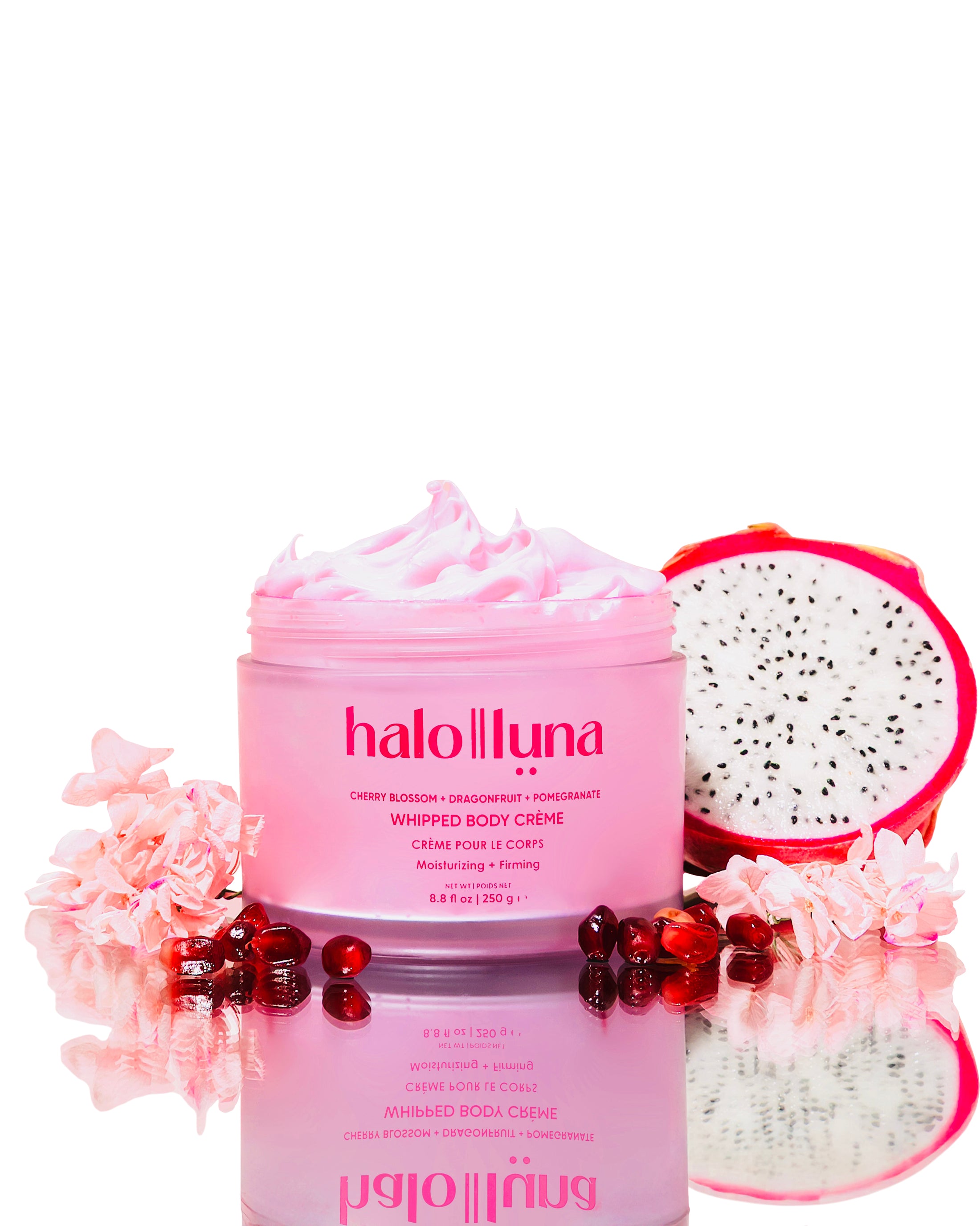 Cherry Blossom + Dragon fruit + Pomegranate Body Crème