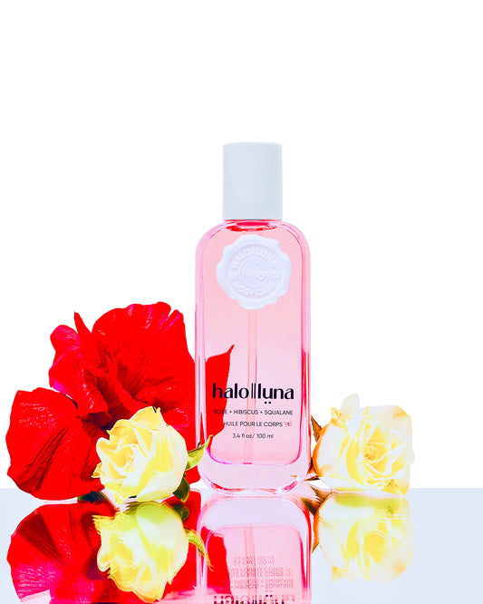 Rose + Hibiscus + Squalane Body Oil