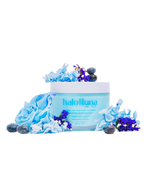 Butterfly Pea + Blue Tansy + Blueberries Whipped Body Crème