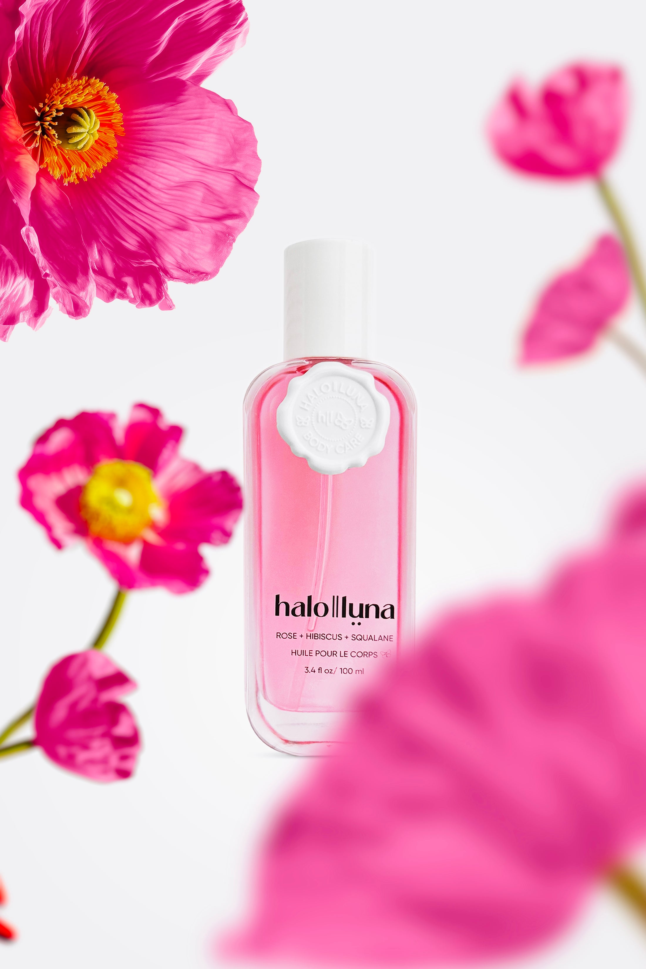 Rose + Hibiscus + Squalane Body Oil