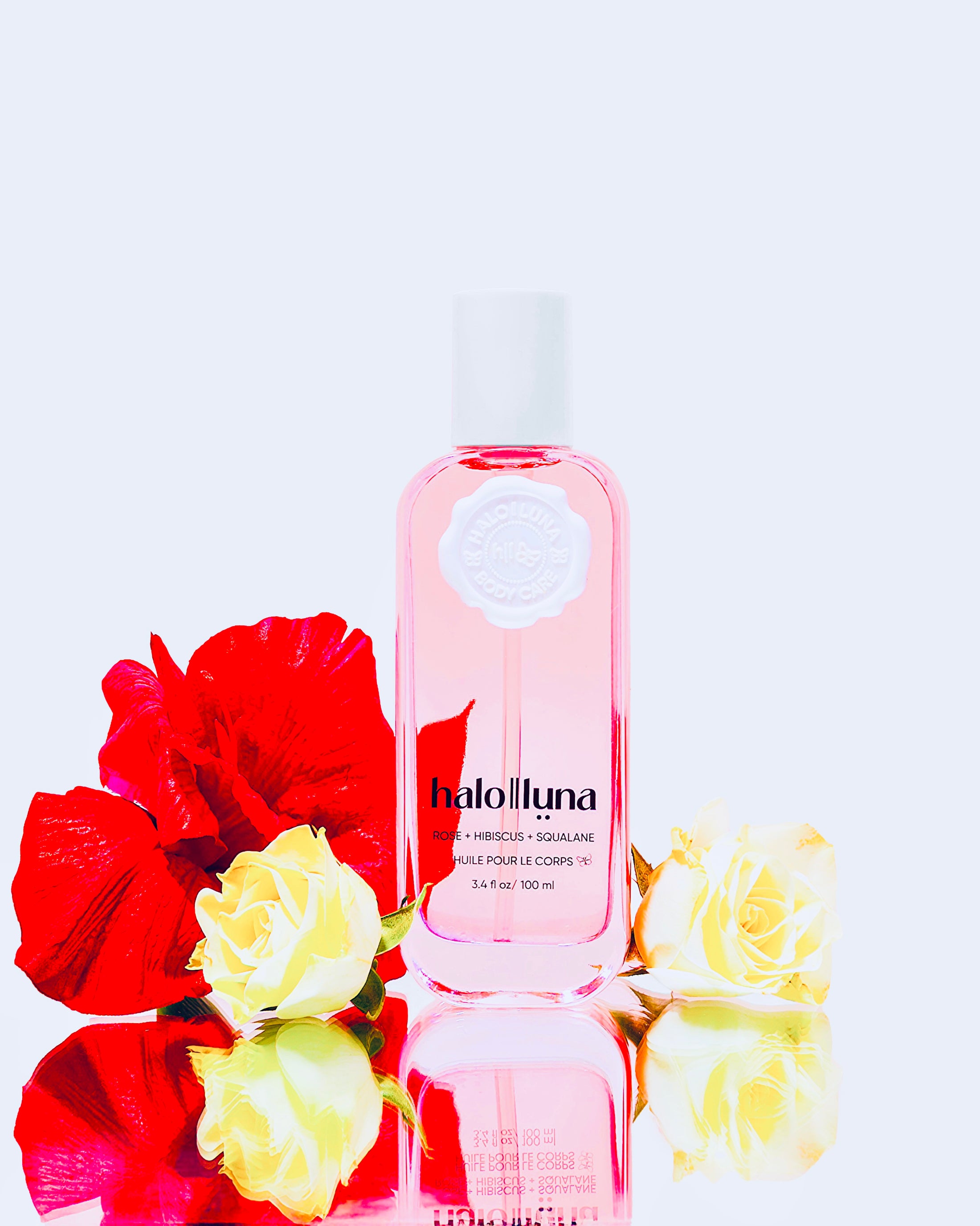 Rose + Hibiscus + Squalane Body Oil