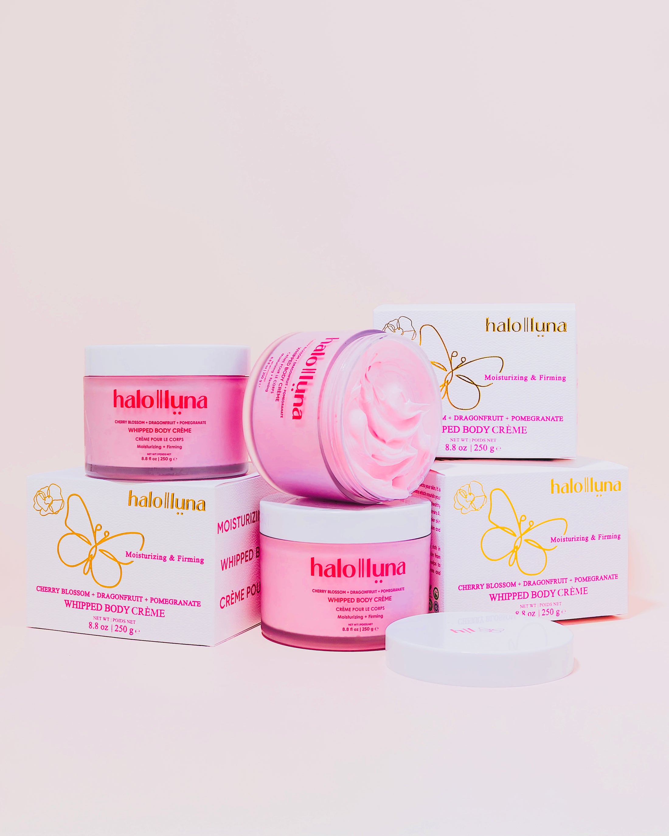 Cherry Blossom + Dragon fruit + Pomegranate Body Crème