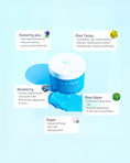 Load image into Gallery viewer, Butterfly Pea + Blue Tansy + Blueberries Exfoliating Body Scrub
