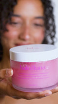 Load and play video in Gallery viewer, Cherry Blossom + Dragon Fruit + Pomegranate Exfoliating Body Scrub
